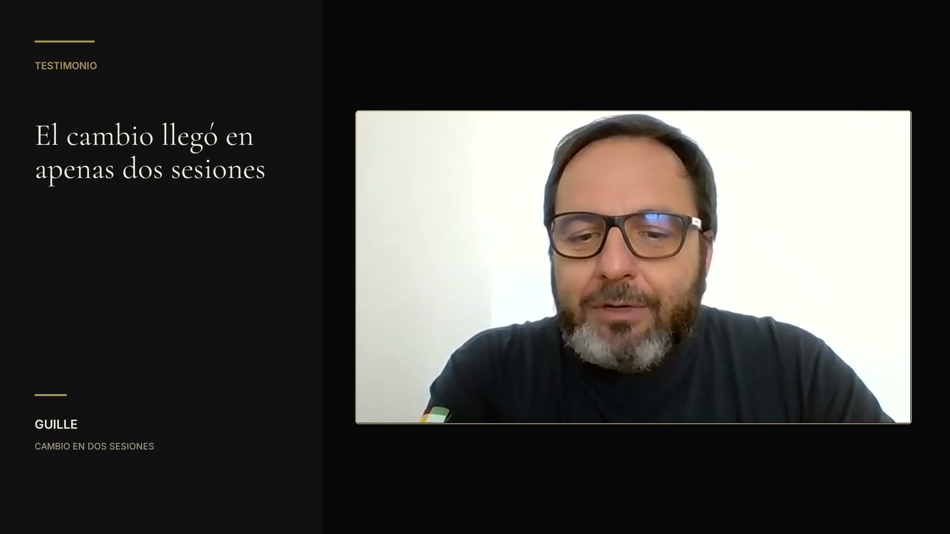 Testimonio de Guille