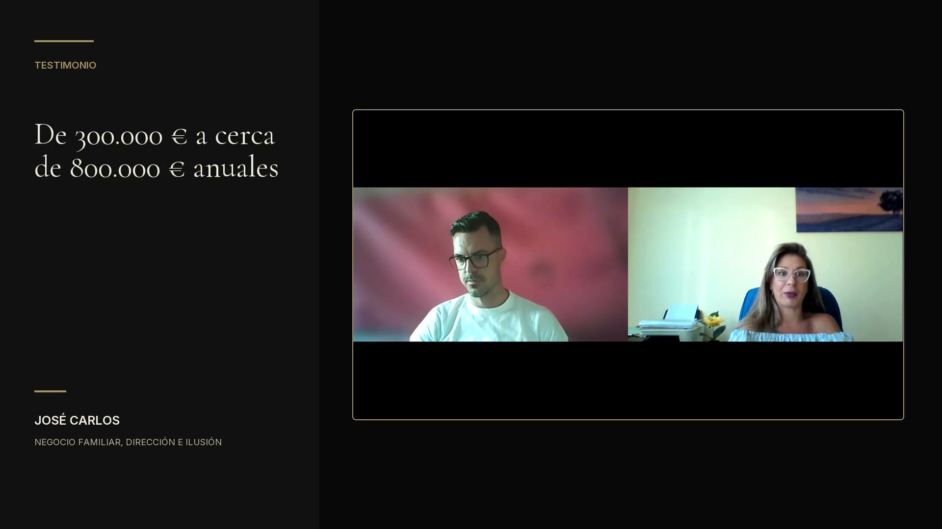 Testimonio de José Carlos