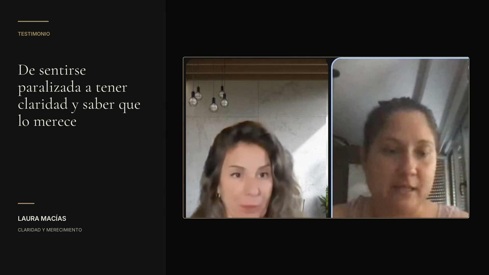 Testimonio de Laura Macías