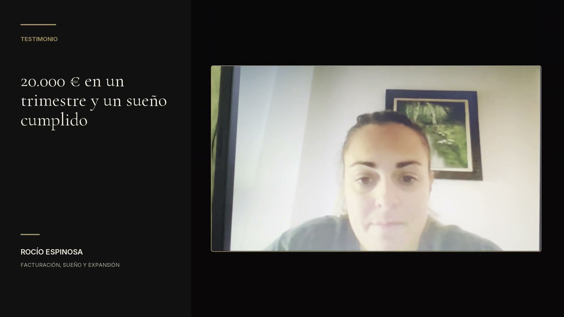Testimonio de Rocío Espinosa